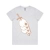 4001M Womens Maple Marle Tee Thumbnail