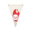 1513 Canvas Pennant Flag Thumbnail